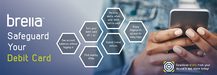Brella TC web banners_725x250 Banner for Brella by Shazam. Brella: Safeguard your debit card. Download Brella from your device's app store today.